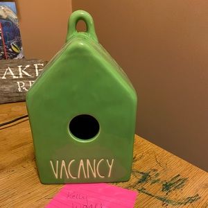 Rae Dunn Vacancy Birdhouse